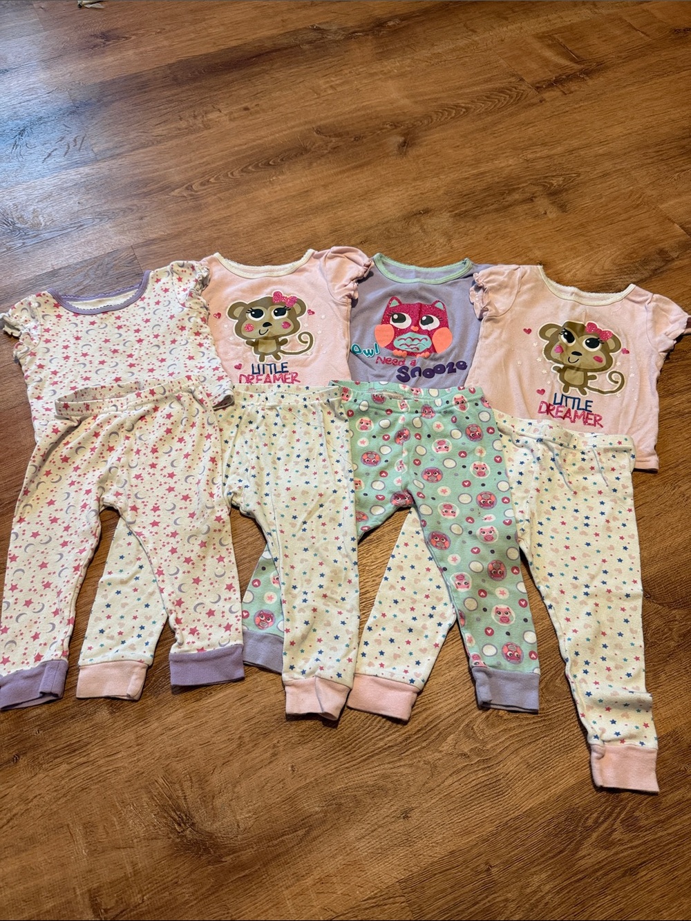4 sets of 18m pajamas